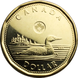 Crane Fly? Canadian Loony $1 coin, Crane Fly? Canadian L…