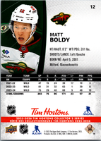 Tim Hortons | 25-26 | 012 | Matt Boldy