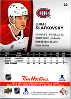 Tim Hortons | 25-26 | 020 | Juraj Slafkovsky