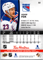 Tim Hortons | 25-26 | 032 | Adam Fox