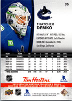 Tim Hortons | 25-26 | 035 | Thatcher Demko