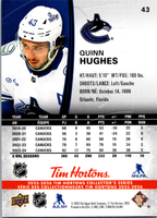 Tim Hortons | 25-26 | 043 | Quinn Hughes