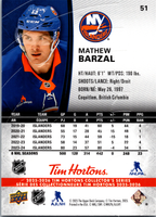 Tim Hortons | 25-26 | 051 | Mathew Barzal
