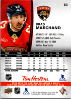 Tim Hortons | 25-26 | 063 | Brad Marchand