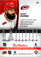 Tim Hortons | 25-26 | 064 | Brent Burns