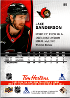 Tim Hortons | 25-26 | 085 | Jake Sanderson