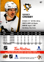Tim Hortons | 25-26 | 087 | Sidney Crosby