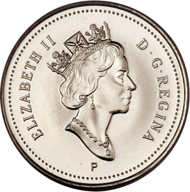 Canadian $0.05 | 1999-2003 | With "P"