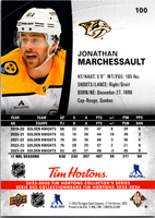 Tim Hortons | 25-26 | 100 | Jonathan Marchessault