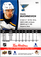 Tim Hortons | 25-26 | 101 | Pavel Buchnevich
