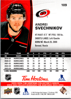 Tim Hortons | 25-26 | 109 | Andrei Svechnikov