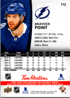 Tim Hortons | 25-26 | 112 | Brayden Point