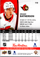 Tim Hortons | 25-26 | 119 | Drake Batherson