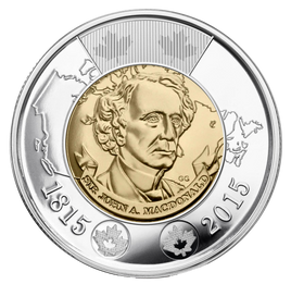 Canadian $2.00 | 2015 | John A. Macdonald