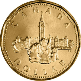 Canadian $1.00 | 1992 | The 125th Anniversary of Confederation