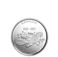 Canadian $0.05 | 2017 | Canada 150