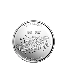 Canadian $0.05 | 2017 | Canada 150