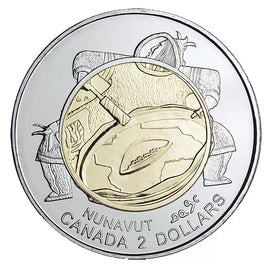 Canadian $2.00 | 1999 | The founding of Nunavut