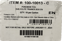 Pokémon | PRE | Elite Trainer Box Case (of 10)