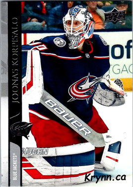 Upper Deck | 20-21-Hockey-2 | 0308 | Joonas Korpisalo