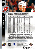 Upper Deck | 20-21-Hockey-2 | 0365 | Travis Zajac