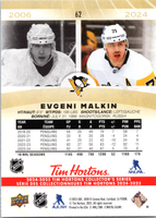 Tim Hortons | 2025 | 062 | Evgeni Malkin