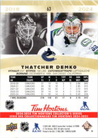 Tim Hortons | 2025 | 063 | Thatcher Demko
