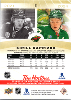 Tim Hortons | 2025 | 071 | Kirill Kaprizov