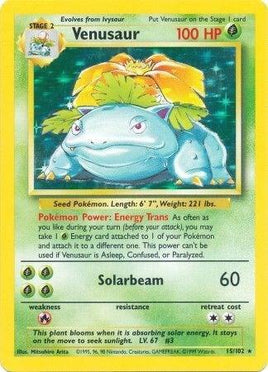 ³Pokémon | BS | 015 | Venusaur [LP]