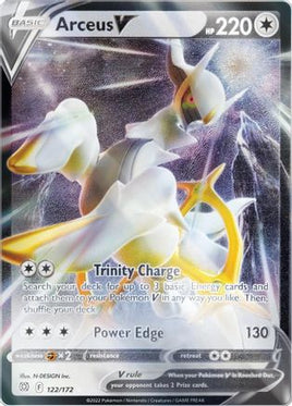 Pokémon | BRS | 122 | Arceus V (Metal)