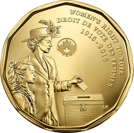 Canadian $1.00 | 2016 | 100th Anniversary of Women's Right to Vote