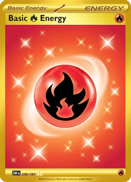 Pokémon | OBF | 230 | Basic Fire Energy (⭐⭐⭐)