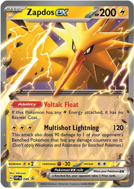 Pokémon | SVP | 049 | Zapdos ex