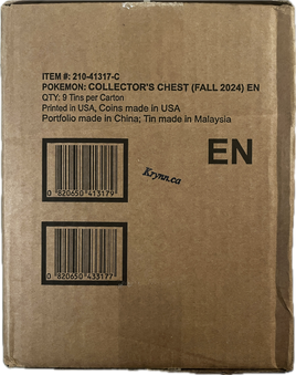 Pokémon | Collector Chest (Fall 2024) (Case of 9)