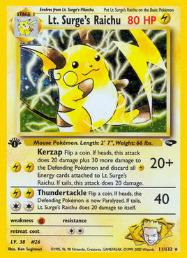 ³Pokémon | G2 | 011 | Lt. Surge's Raichu