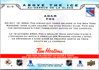 Tim Hortons | 25-26 | AI-09 | Adam Fox