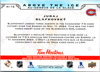 Tim Hortons | 25-26 | AI-12 | Juraj Slafkovsky