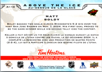 Tim Hortons | 25-26 | AI-14 | Matt Boldy
