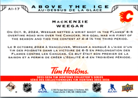 Tim Hortons | 25-26 | AI-17 | Kenzie Weegar