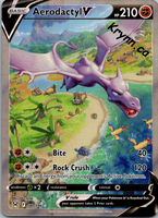 Pokémon | LOR | 180 | Aerodactyl V (Alternate Full Art)