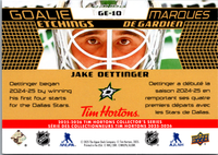 Tim Hortons | 25-26 | GE-10 | Jake Oettinger