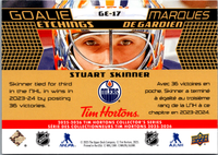 Tim Hortons | 25-26 | GE-17 | Stuart Skinner