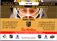 Tim Hortons | 25-26 | GE-18 | Adin Hill