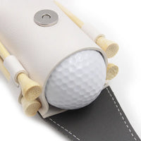 Golf Ball Leather Pouch