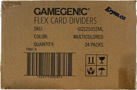 Gamegenic | Flex Card Dividers (Box of 24 Packs)