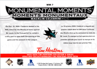Tim Hortons | 25-26 | MM-07 | Macklin Celebrini