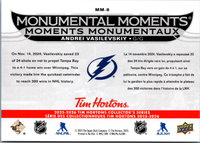 Tim Hortons | 25-26 | MM-08 | Andrei Vasilevskiy