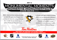 Tim Hortons | 25-26 | MM-10 | Evgeni Malkin