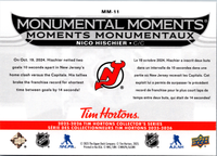 Tim Hortons | 25-26 | MM-11 | Nico Hischier