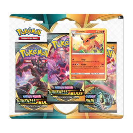 Pokémon | DAA | Three Pack Blister (SWSH041 | Flareon)